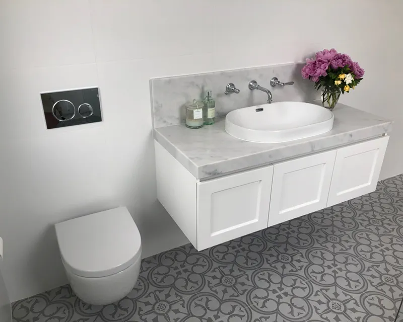 Finished-bathroom-Kellyville Finished bathroom in Kellyville
