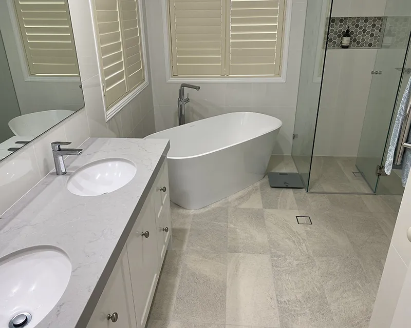 Renovated-Bathroom-in-Hornsby Apartment bathroom in Hornsby